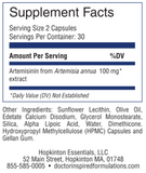 Liposomal Artemisinin 11/21 manufacture date - 50% off